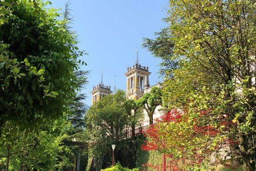 Das historische Casino von San Pellegrino Terme