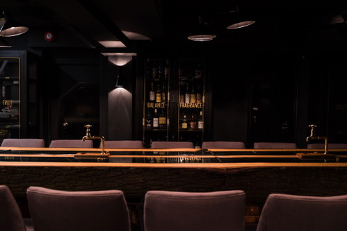 Die »Black Rock«-Whisky Bar