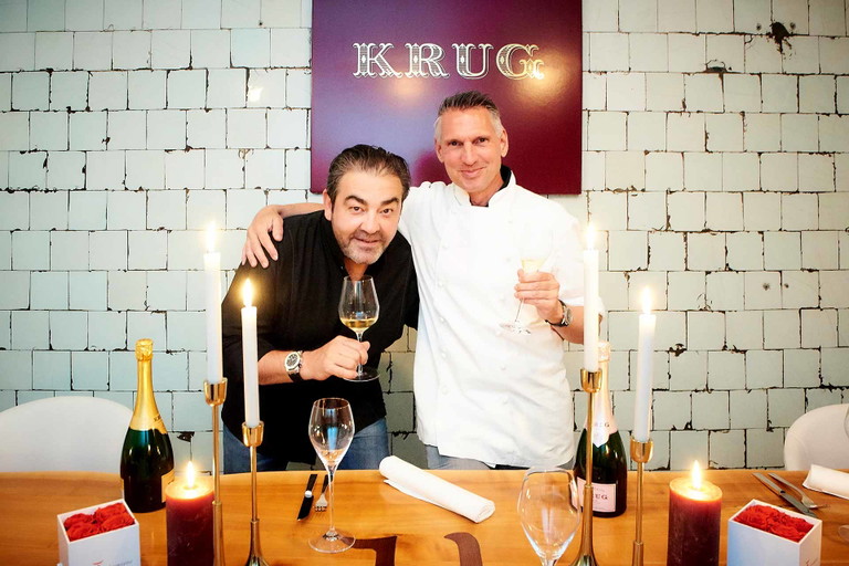 Juan Amador mit Heiko Nieder
