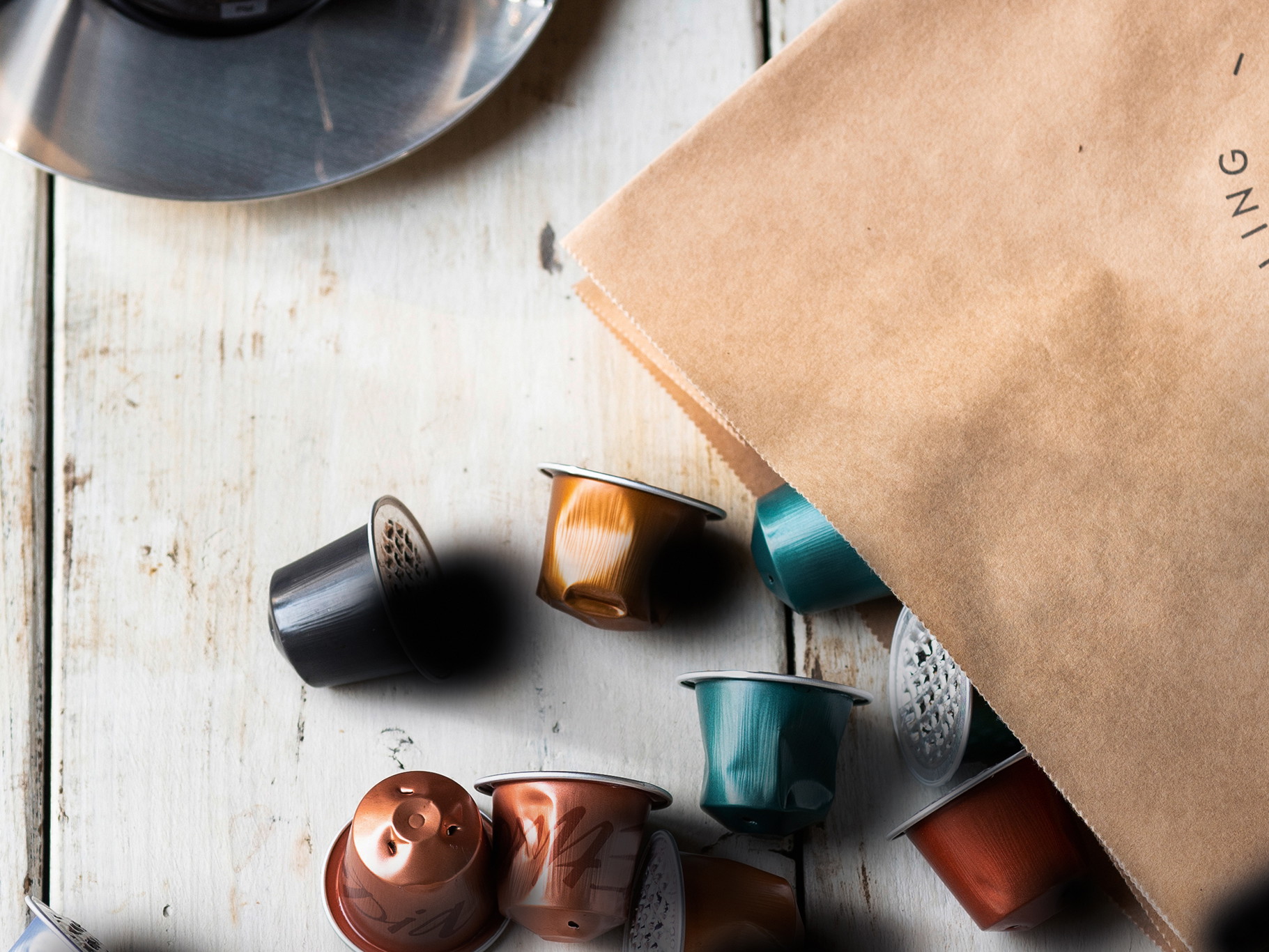 Auch die kostenlos zur Verfügung gestellten Recycling-Bags bestehen aus rein nachwachsendem Rohstoff. 