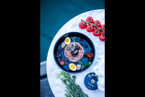 «Roof-Tartar» mit Kaviari Kristal Kaviar
