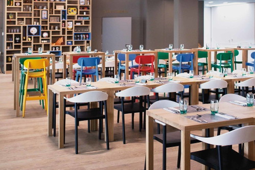 Das Museumscafé «TOM» bietet sich für den Lunch am Sonntag an. 