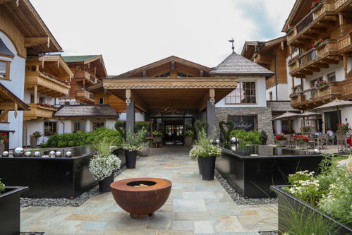 Das Naturhotel Forsthofgut in Leogang.
