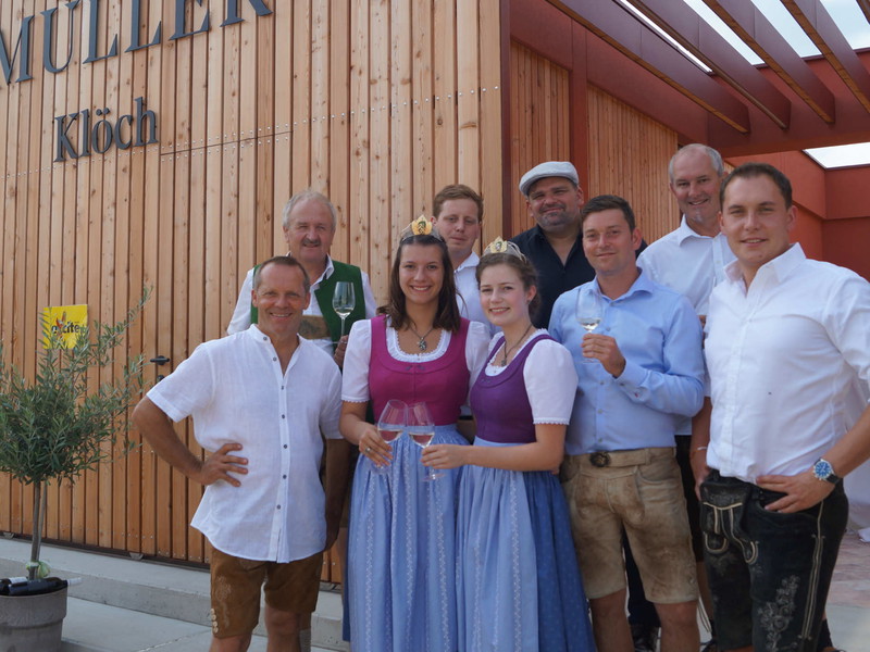 Das Fest fand am Weingut Müller in Klöch statt.