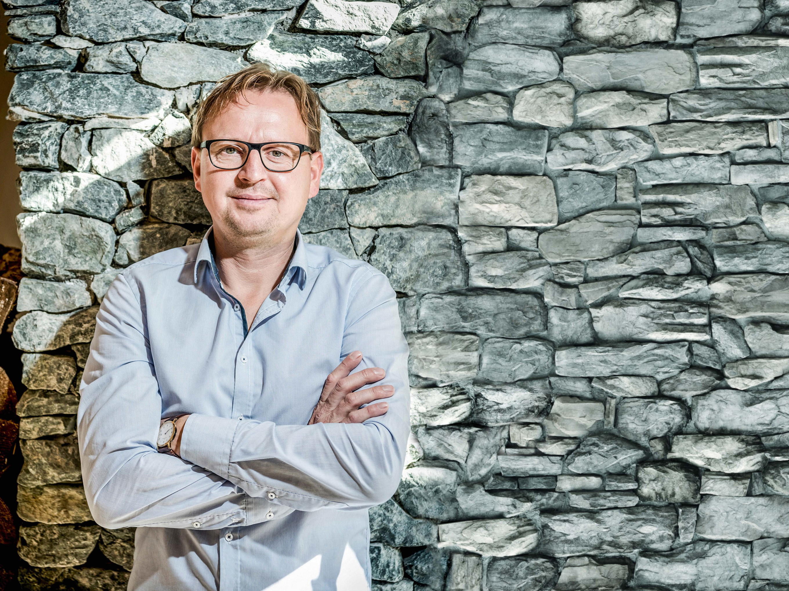 Der Innhaber und Gründer von »Pures Leben« ist von seiner Vision überzeugt. 