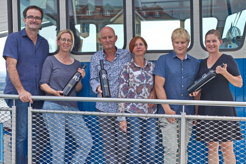 Das R3-Team: Matthias Bürgi, und Monica Hasler Bürgi, Rico und Susan Lüthi, Alain Schwarzenbach und Marilen Muff.