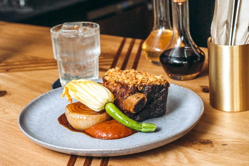 Short Rib Pastrami von der XO Kuh
