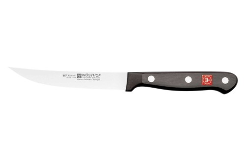 Wüsthof: Mit der extrascharfen Klinge lassen sich mit dem «4050» nicht nur Steaks hervorragend schneiden. Um rund 17,30 CHF bei www.wuesthof-shop.de.