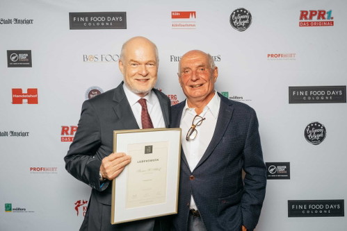 Thomas H. Althoff (links) wurde für sein Lebenswerk ausgezeichnet.