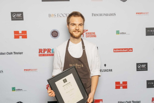 Gunnar Obrikat vom Restaurant »maiBeck für dich« ist »Kochazubi des Jahres«.
