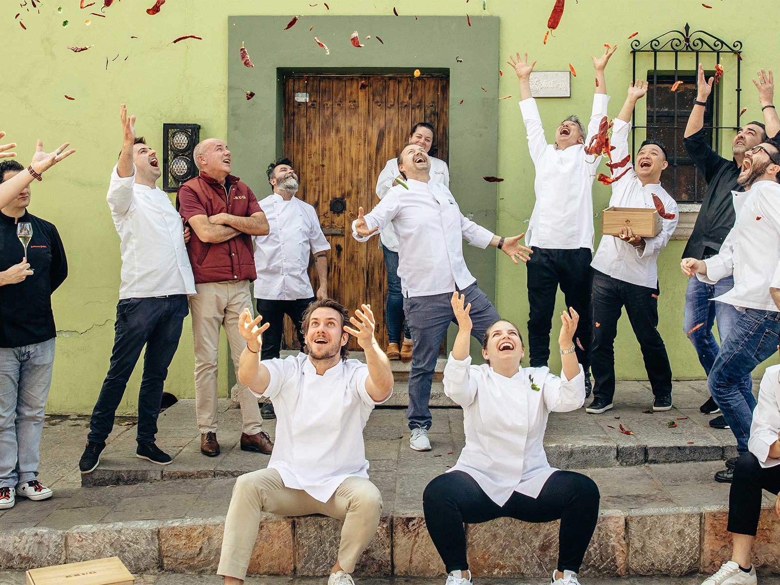 Die Spitzenköche bei dem diesjährigen »KRUG x Pepper« in Oaxaca, Mexiko.
