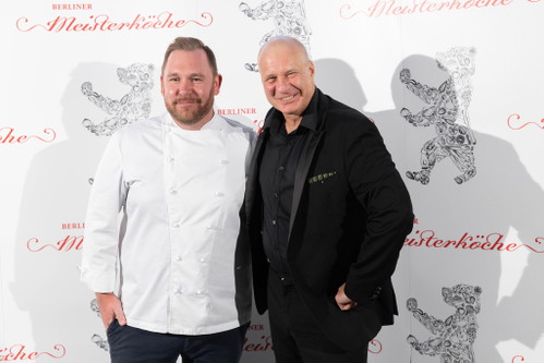 Björn Swanson mit Dr. Stefan Elfenbein (Jury-Vorsitzender)