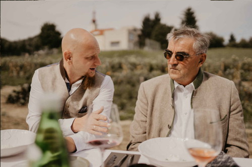 Karl Stadtegger und Johannes Obenaus.