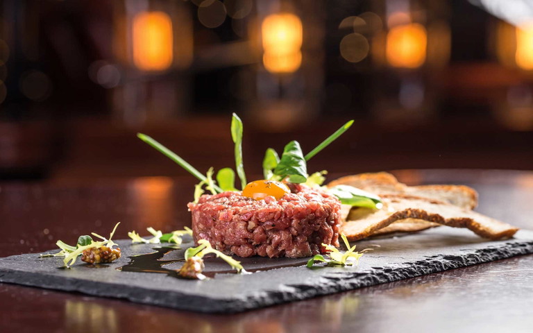 Von Kritikern gelobt: Beef Tatar im »Durchhaus«.