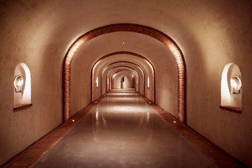 Die&nbsp;unterirdische Verbindung zwischen Vendangeoir und Château de Saran