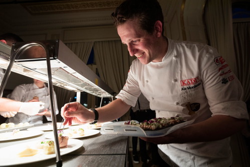 Ale Mordasini bei der Tour Culinaire im Casino Bern