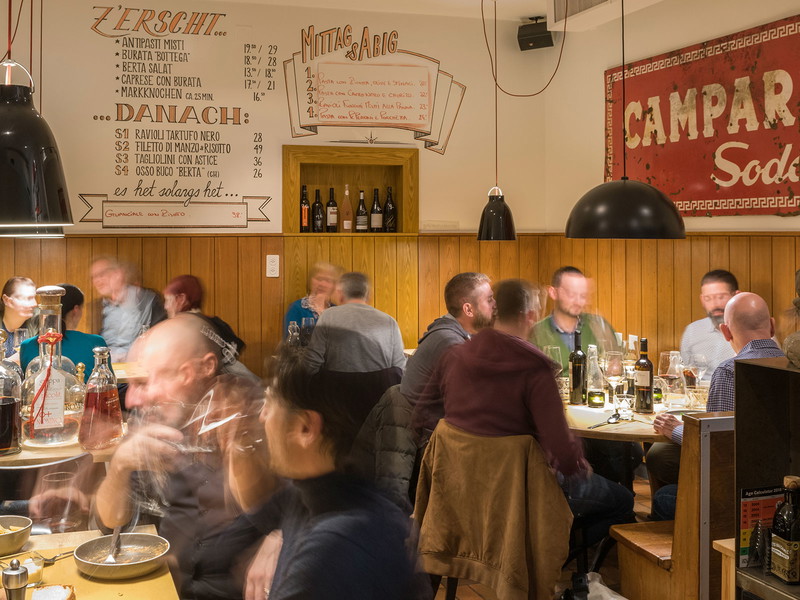 Das kleine Ristorante «Bottega Berta» liegt im Zürcher Kreis 3.
