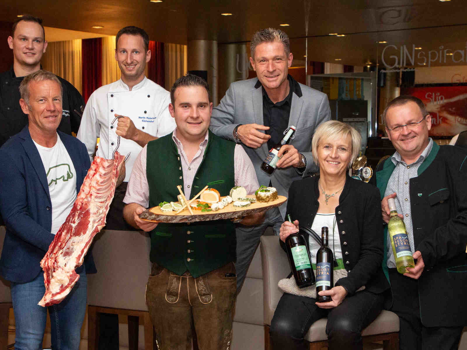 Im Vier-Sterne-Superior-Hotel zeigte man mit steirischen Produzenten und deren Produkten, wie der Herbst schmecken kann.
