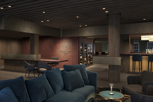 Rendering der neuen Lobby, ab 5.12. geöffnet.