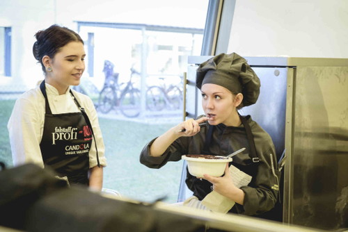 Die Schokolade richtig zu temperieren war ein Muss.
