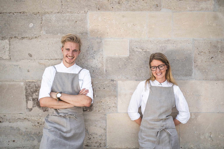 Anna Haumer und Valentin Gruber-Kalteis.