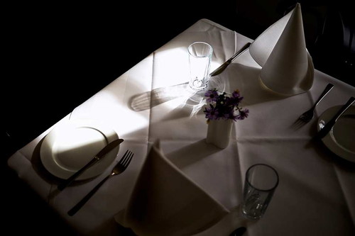 Schönes Dining-Ambiente