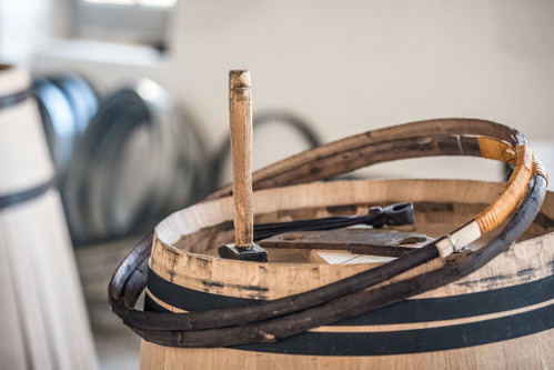 Château Margaux ist eines der wenigen Weingüter im Médoc, das sich noch eine eigene Küferei im Haus leistet.