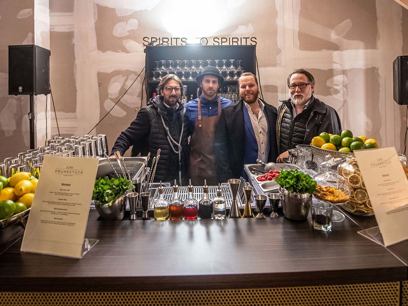 David und Daniel Schober, Alexander Batik und Oliver Horvath (v.l.)