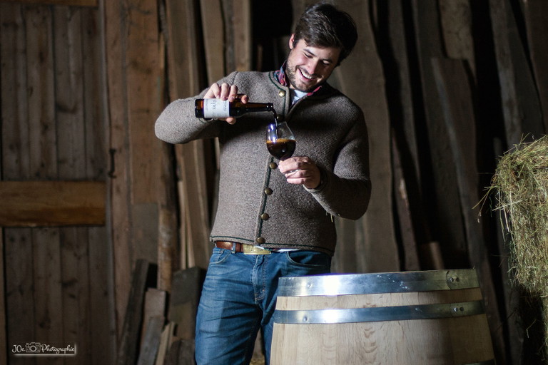 Erfolgreich mit Bier aus dem Holzfass: Markus Hoppe braut mitunter ein Imperial Stout, das er in Oloroso-Fässern zur Perfektion reifen lässt. Ein intensives Biererlebnis.