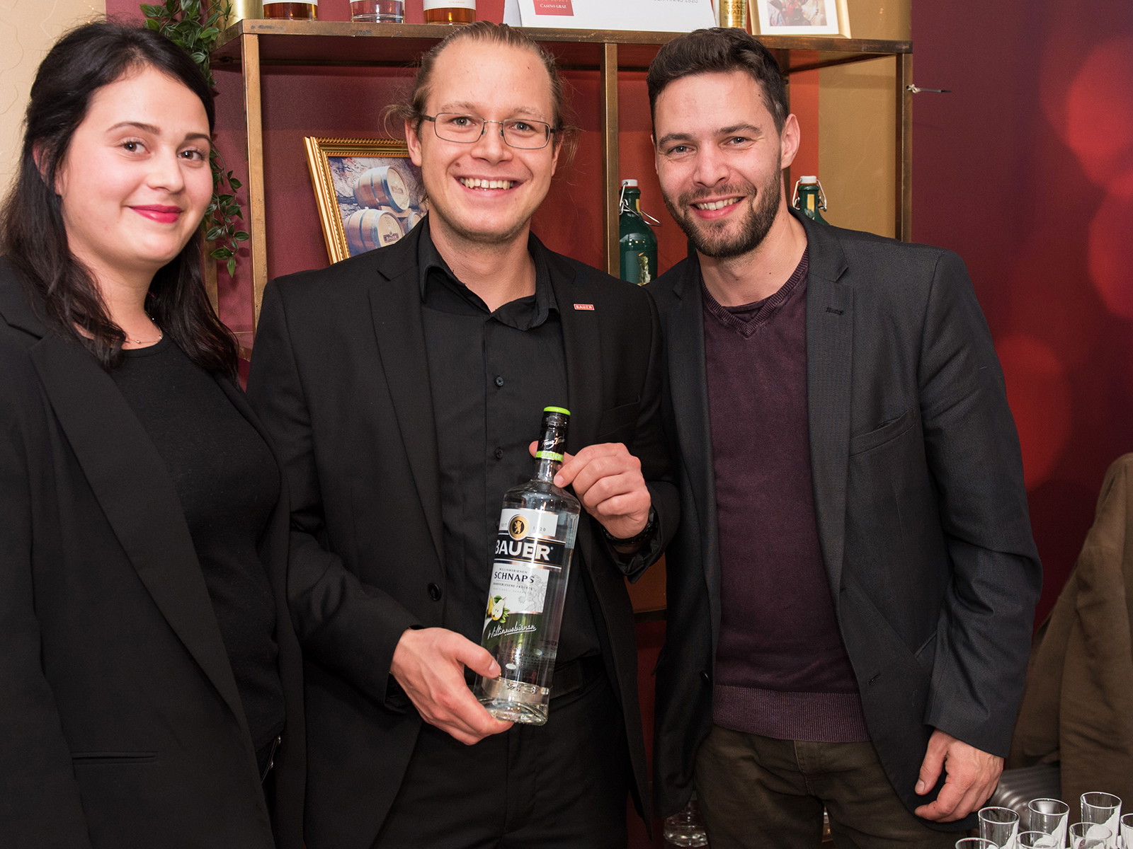 Die Destillerie Franz Bauer war mit innovativen Drinks wie »Zirbe &amp; Tonic« vor Ort.
