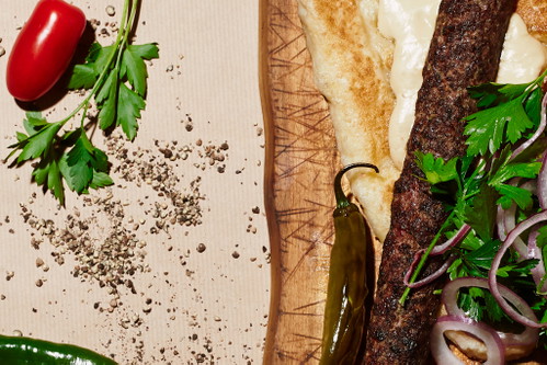Long Lamb Kebab