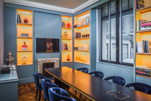 Der Tagungsraum des Boutique-Hotels.