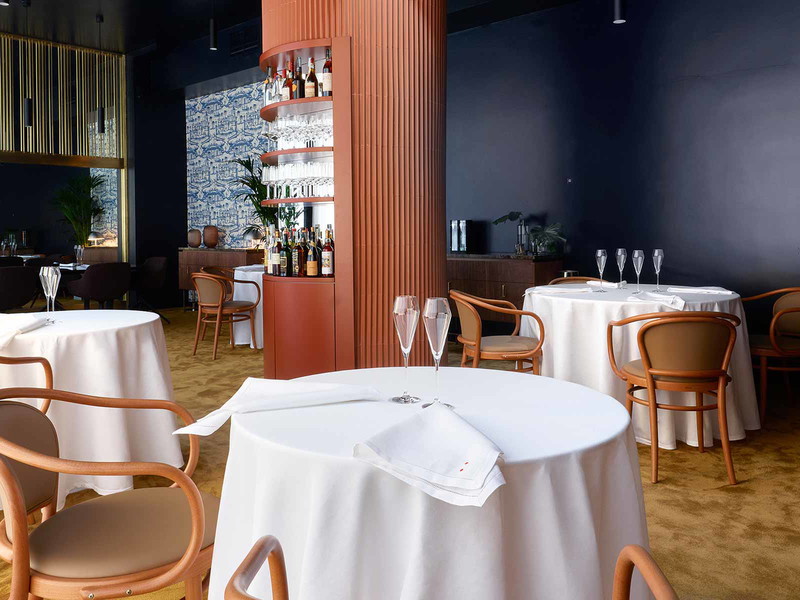 Eugenios Boers Restaurant »bu:r« nimmt Elemente der 70er-Jahre ­in der Inneneinrichtung auf.&nbsp;