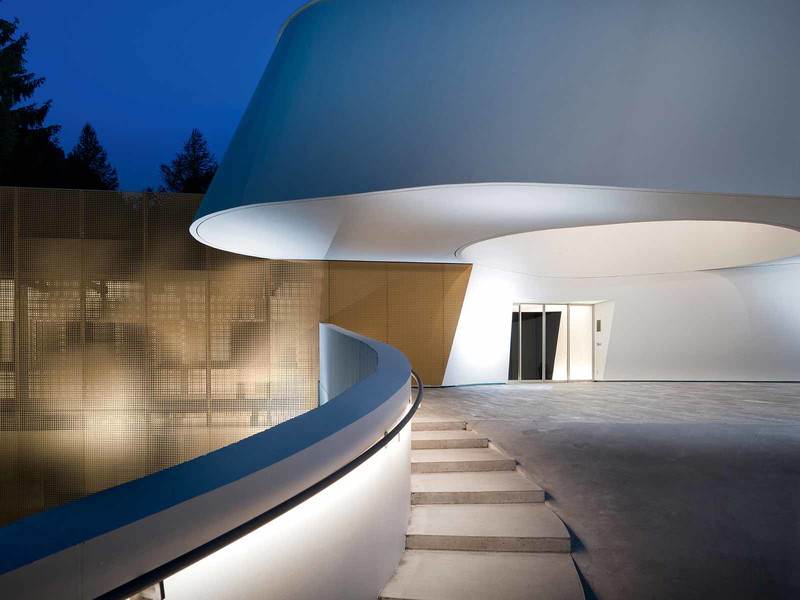 Das luxuriöse schweizer Hotel mit Therme »7132« gilt als architektonisches Meisterwerk.