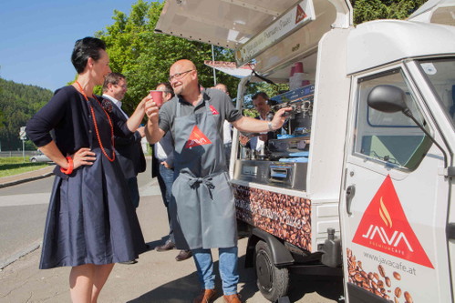 Zur Auswahl stehen bei Transgourmet fünf trendige Apen – die »Bienen«, wie sie in Italien heißen.