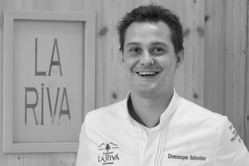 Dominique Schrotter, Küchenchef im »La Riva«.