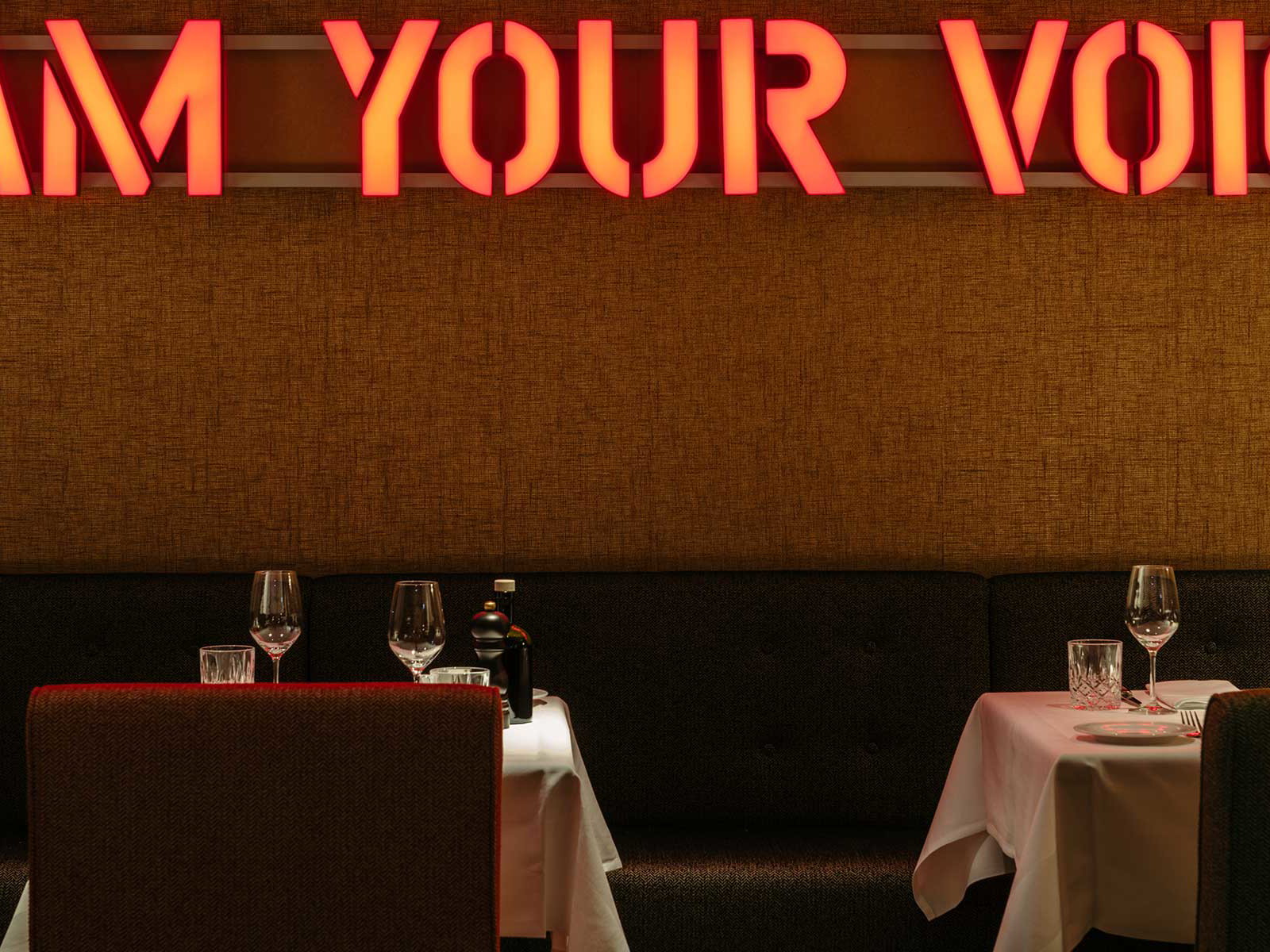 Das Restaurantkonzept fügt sich in die Atmosphäre der ehemaligen Kaufmannsvillen.