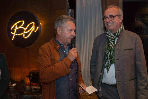 Gerhard Weber (»BarrelArt«) und Peter Ochensberger (»Gartenhotel Ochensberger«).