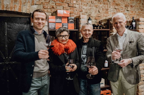 Philipp Schäffer, Olga Flor, Karl Schnabel und Hanno Hoffmann.