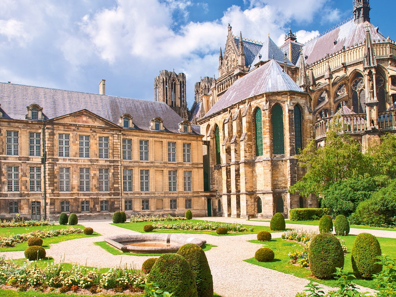 In der Kathedrale Notre-Dame de Reims wurden über Jahrhunderte die französischen Könige gekrönt.