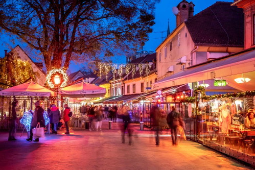 Advent auf der Flaniermeile&nbsp;Tkalčićeva in Zagreb