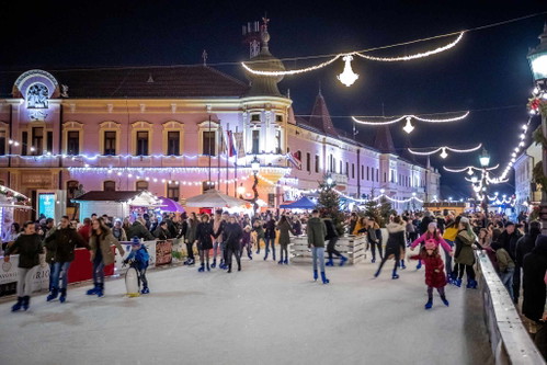 Weihnachtliches Flair in Vinkovici