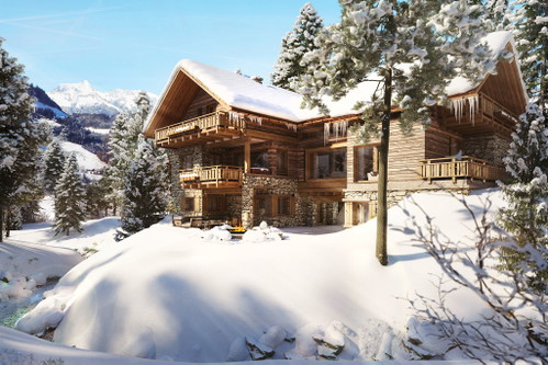 Six Senses, Kitzbühel. Noch befindet sich das Hotel samt 50 Privat-Residenzen in Bau.