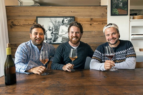 Dimitrios Kefalas, Luca Höfer und Fabian Roth