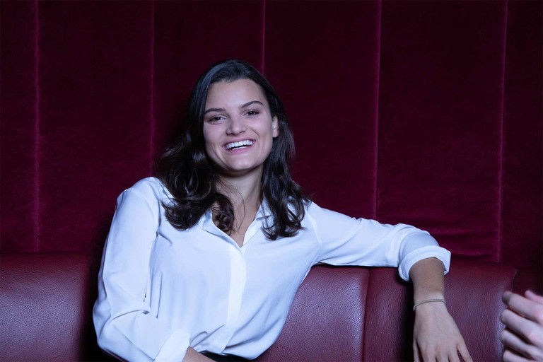 Wenn Katharina jemanden mit ihrem Lächeln ­anstecken kann, ist es für die Schülerin der HTLA Bergheidengasse Wien, als würde sie Standigovations bekommen.