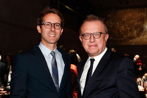 Richard Geoffroy, Chef de Cave bei Dom Pérignon, und sein Nachfolger Vincent Chaperon (l.).