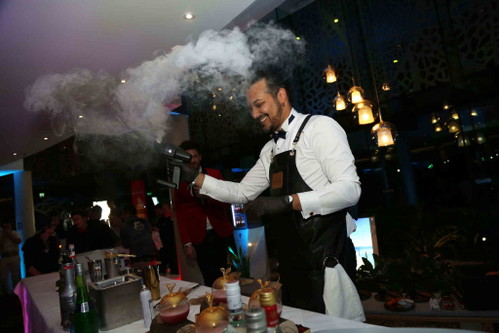 Zusätzlich gab es dieses Jahr eine »Flair-Bartender Competition«.