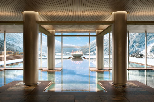 Exklusives Versprechen. 86 Suiten zählt das «Lefay Resort», dazu 23 Residenzen. Preise ab 10.000 Euro pro Quadratmeter.