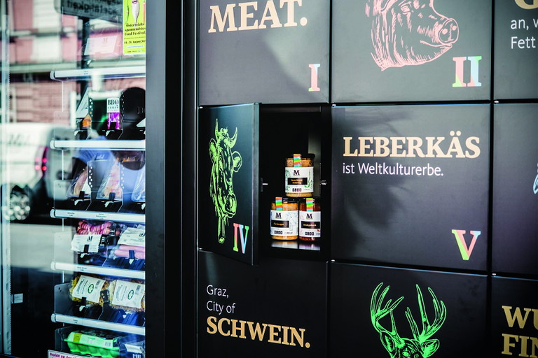 Automat von Moßhammer, Desined by Rubikon Marketing.