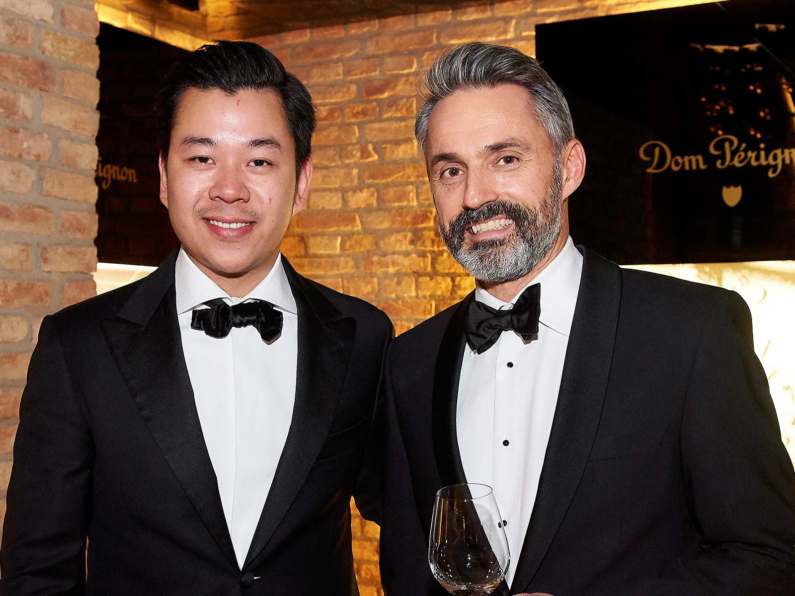 Die Gastgeber Martin Ho und Maurice Lebet
